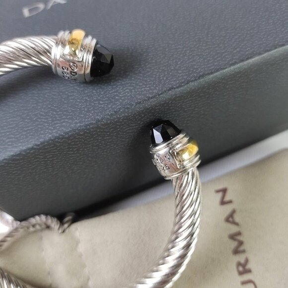 David Yurman Black Diamond Bracelet - Picture 4 of 6